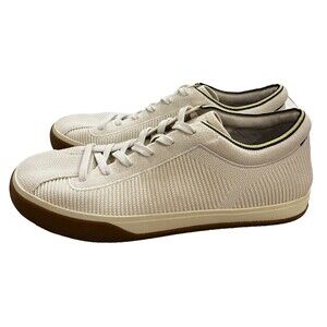 ROTHY’S Size 10 The Lace Up Sneakers Women's Vanilla White Comfort Knit Shoes